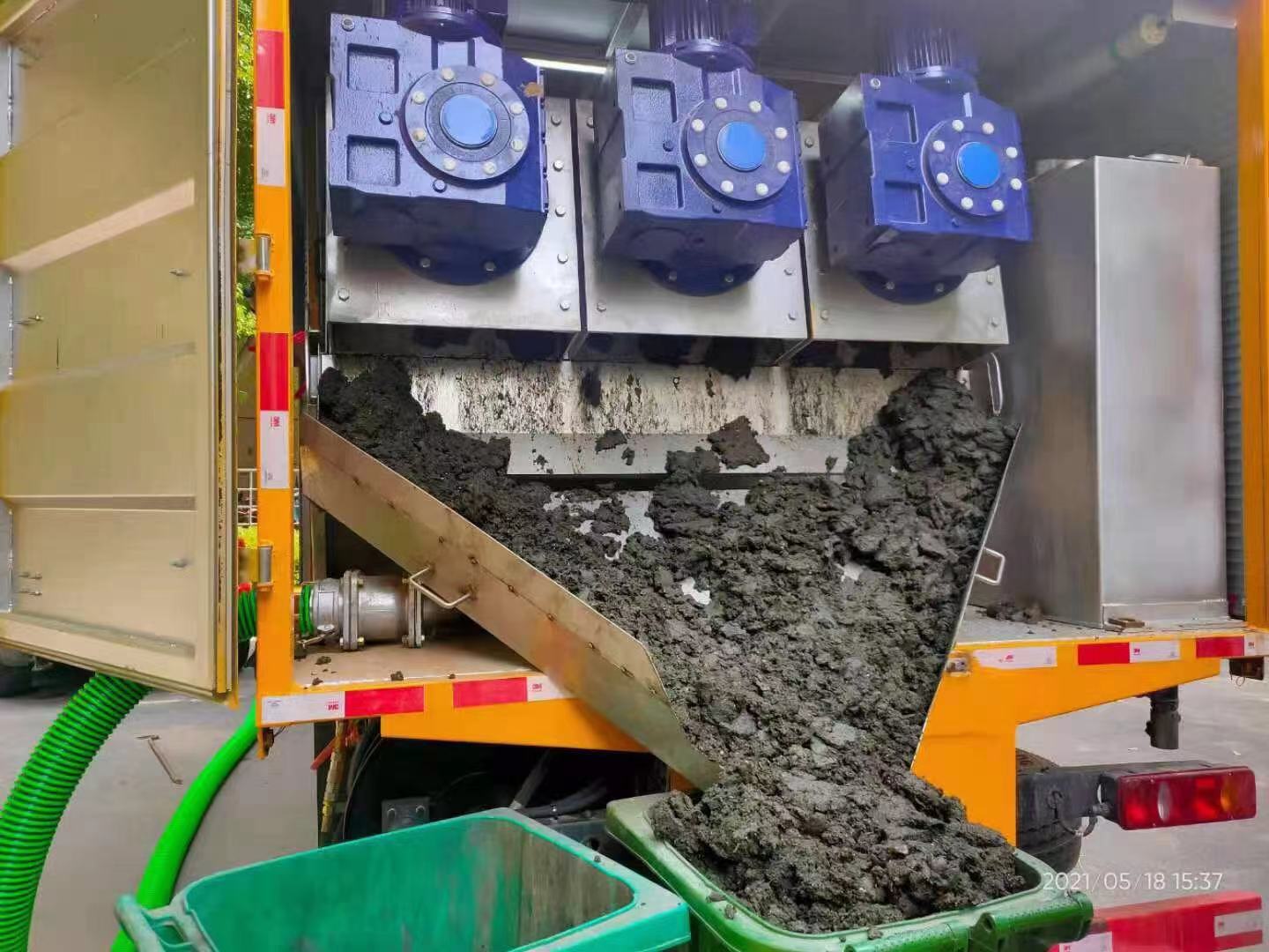 托里化粪池清掏城市维护站-泥浆净化干湿分离处理